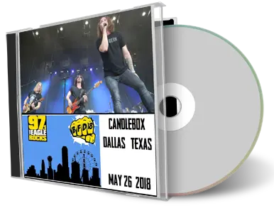 Artwork Cover of Candlebox 2018-05-26 CD Dallas Soundboard