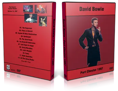 Artwork Cover of David Bowie 1997-10-14 DVD Port Chester Proshot