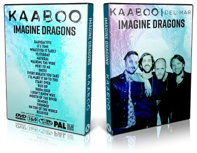Artwork Cover of Imagine Dragons 2018-09-15 DVD KAABOO Proshot