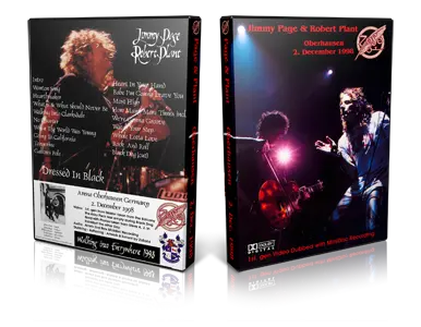 Artwork Cover of Jimmy Page and Robert Plant 1998-12-02 DVD Oberhausen Audience