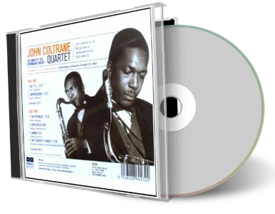 Artwork Cover of John Coltrane 1963-10-25 CD Copenhagen Soundboard