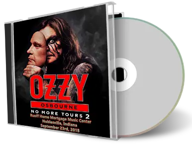 Artwork Cover of Ozzy Osbourne 2018-09-23 CD Noblesville Audience