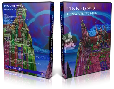 Artwork Cover of Pink Floyd 1994-08-17 DVD Hannover Audience