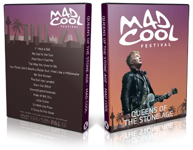 Artwork Cover of Queens Of The Stone Age 2018-07-14 DVD Mad Cool Festival Proshot