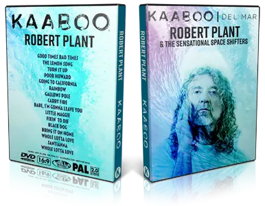 Artwork Cover of Robert Plant and the Sensational Space Shifters 2018-09-16 DVD KAABOO Proshot