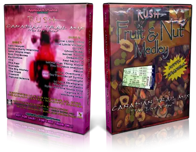 Artwork Cover of Rush 2002-10-22 DVD Toronto Proshot