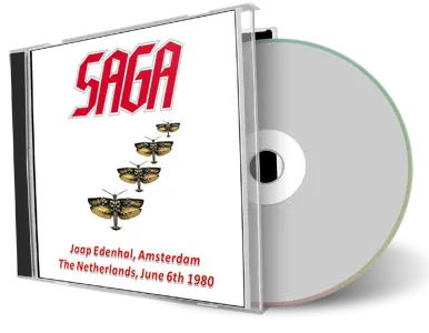 Artwork Cover of Saga 1980-06-06 CD Amsterdam Audience