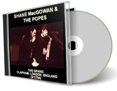 Artwork Cover of Shane MacGowan 1994-03-17 CD London Audience