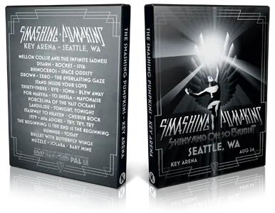 Artwork Cover of Smashing Pumpkins 2018-08-24 DVD Seattle Proshot