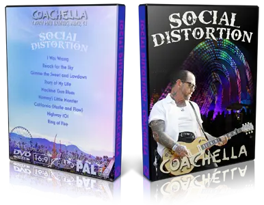 Artwork Cover of Social Distortion 2013-04-14 DVD Coachella Proshot
