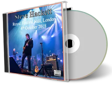 Artwork Cover of Steve Hackett 2018-10-04 CD London Audience