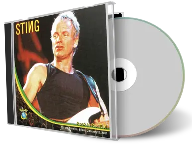 Artwork Cover of Sting 2001-01-12 CD Rio de Janeiro Audience