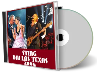 Artwork Cover of Sting 2004-09-19 CD Dallas Audience