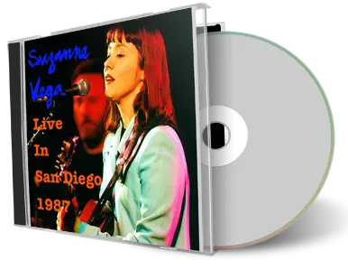 Artwork Cover of Suzanne Vega 1987-07-31 CD San Diego Audience