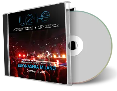 Artwork Cover of U2 2018-10-11 CD Milan Audience