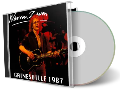 Artwork Cover of Warren Zevon 1987-10-29 CD Gainesville Audience