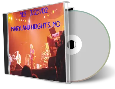 Artwork Cover of Yes 2002-07-25 CD Maryland Heights Audience