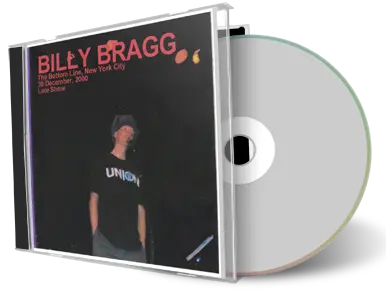 Artwork Cover of Billy Bragg 2000-12-30 CD New York City Audience