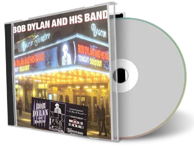Artwork Cover of Bob Dylan 2018-11-23 CD New York City Audience