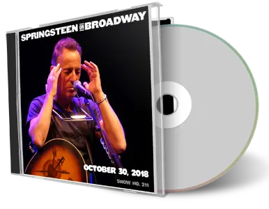 Artwork Cover of Bruce Springsteen 2018-10-30 CD On Broadway New York City Audience