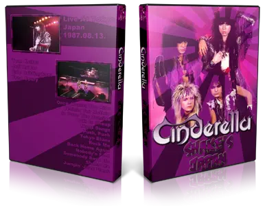 Artwork Cover of Cinderella 1987-08-13 DVD Tokyo Proshot