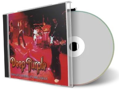 Artwork Cover of Deep Purple 1973-12-14 CD Brussels Audience