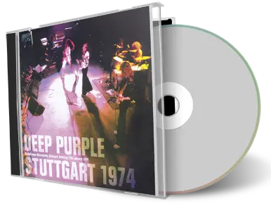 Artwork Cover of Deep Purple 1974-01-25 CD Stuttgart Audience
