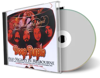 Artwork Cover of Deep Purple 1975-11-25 CD Melbourne Audience