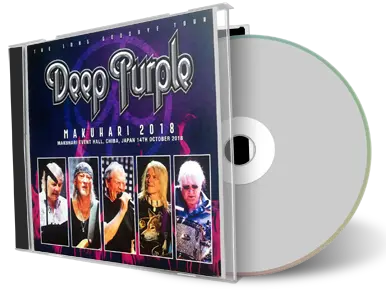 Artwork Cover of Deep Purple 2018-10-14 CD Chiba Audience