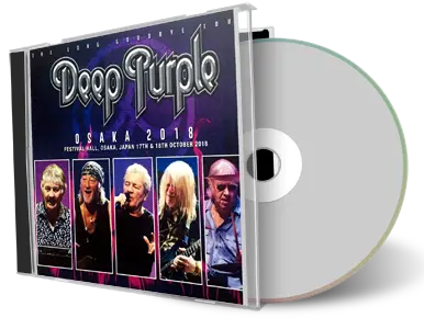 Artwork Cover of Deep Purple 2018-10-17 CD Osaka Audience