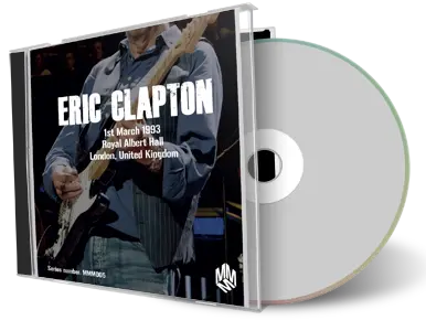 Artwork Cover of Eric Clapton 1993-03-01 CD London Audience