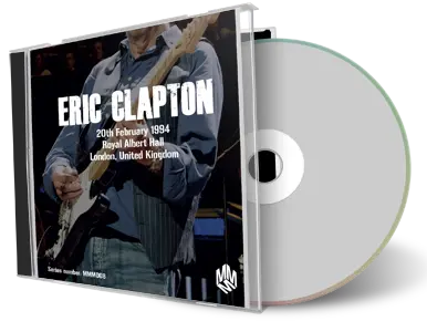 Artwork Cover of Eric Clapton 1994-02-20 CD London Audience