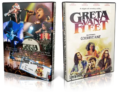 Artwork Cover of Greta Van Fleet 2018-11-07 DVD Berlin Audience