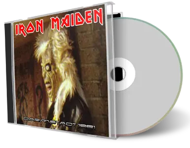 Artwork Cover of Iron Maiden 1981-08-23 CD Darmstadt Audience