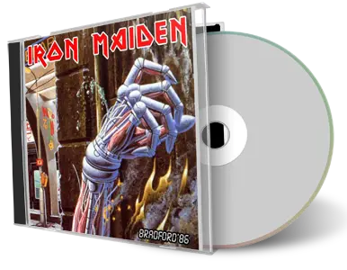 Artwork Cover of Iron Maiden 1986-10-21 CD Bradford Audience