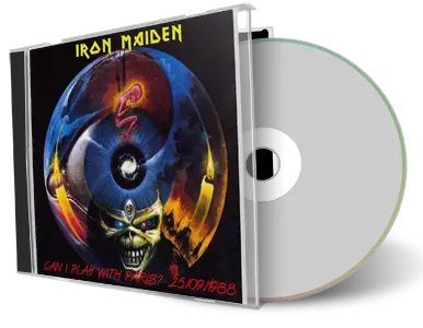 Artwork Cover of Iron Maiden 1988-09-25 CD Paris Audience