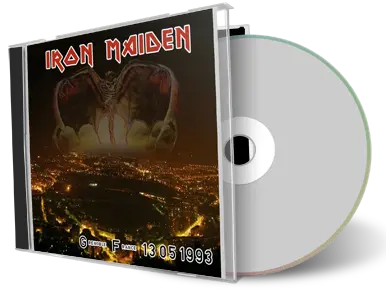 Artwork Cover of Iron Maiden 1993-05-13 CD Grenoble Audience
