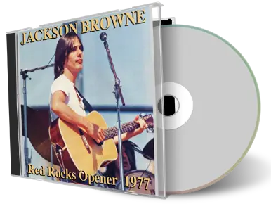 Artwork Cover of Jackson Browne 1977-08-11 CD Morrison Audience