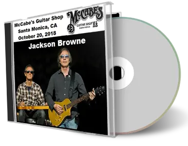 Artwork Cover of Jackson Browne 2018-10-20 CD Santa Monica Audience