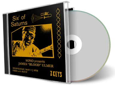 Artwork Cover of James Blood Ulmer 2018-05-02 CD New Orleans Audience