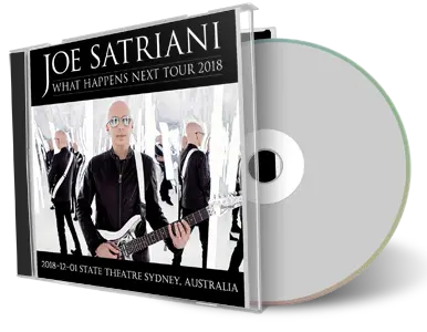 Artwork Cover of Joe Satriani 2018-12-01 CD Sydney Audience