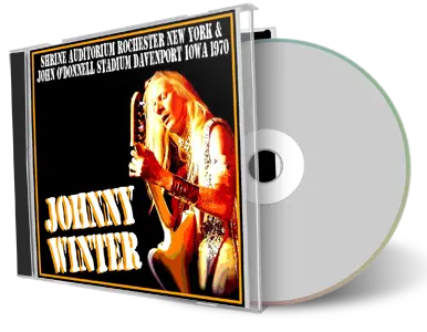 Artwork Cover of Johnny Winter 1970-08-23 CD Davenport Soundboard