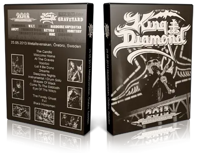 Artwork Cover of King Diamond 2013-05-25 DVD Orebro Audience