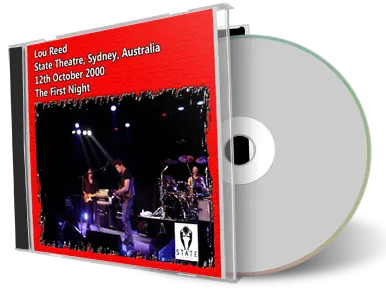 Artwork Cover of Lou Reed 2000-10-12 CD Sydney Audience