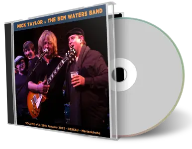 Artwork Cover of Mick Taylor with the Ben Waters Band 2012-01-28 CD Dessau Audience