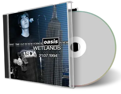Artwork Cover of Oasis 1994-07-21 CD New York City Soundboard