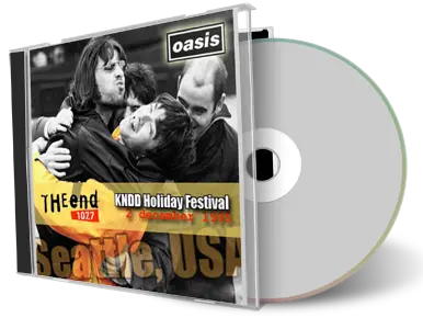 Artwork Cover of Oasis 1995-12-02 CD Seattle Soundboard