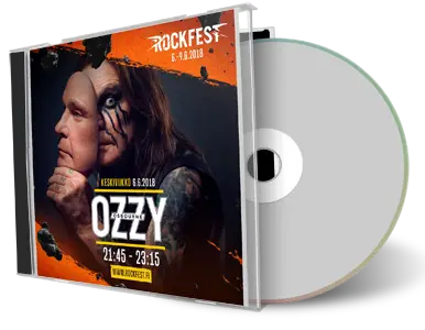 Artwork Cover of Ozzy Osbourne 2018-06-06 CD Hyvinkaa Audience