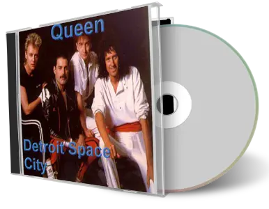 Artwork Cover of Queen 1982-08-06 CD Detroit Audience