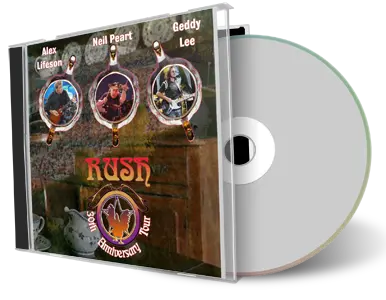 Artwork Cover of Rush 2004-06-08 CD Clarkston Audience
